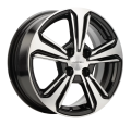 Khomen Wheels KHW1502 6x15 4x100 ET45 54,1 Black-FP