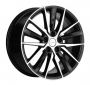 Легковой диск Khomen Wheels KHW1807 8x18 5x114,3 ET50 60,1 Black-FP